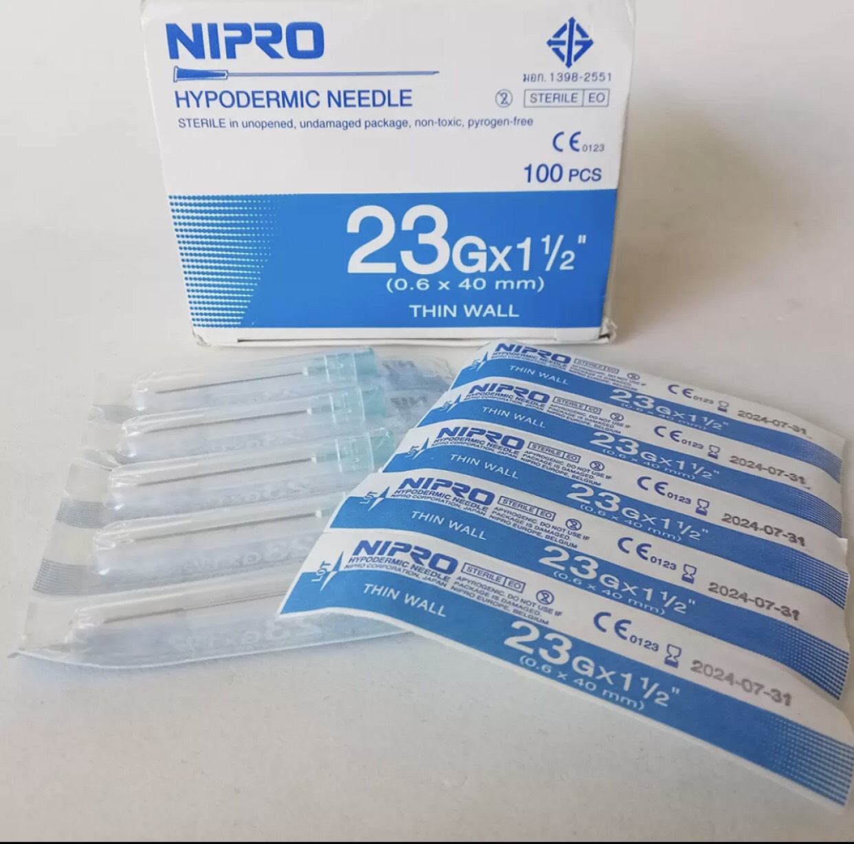 เข็มฉีดยา Nipro 23