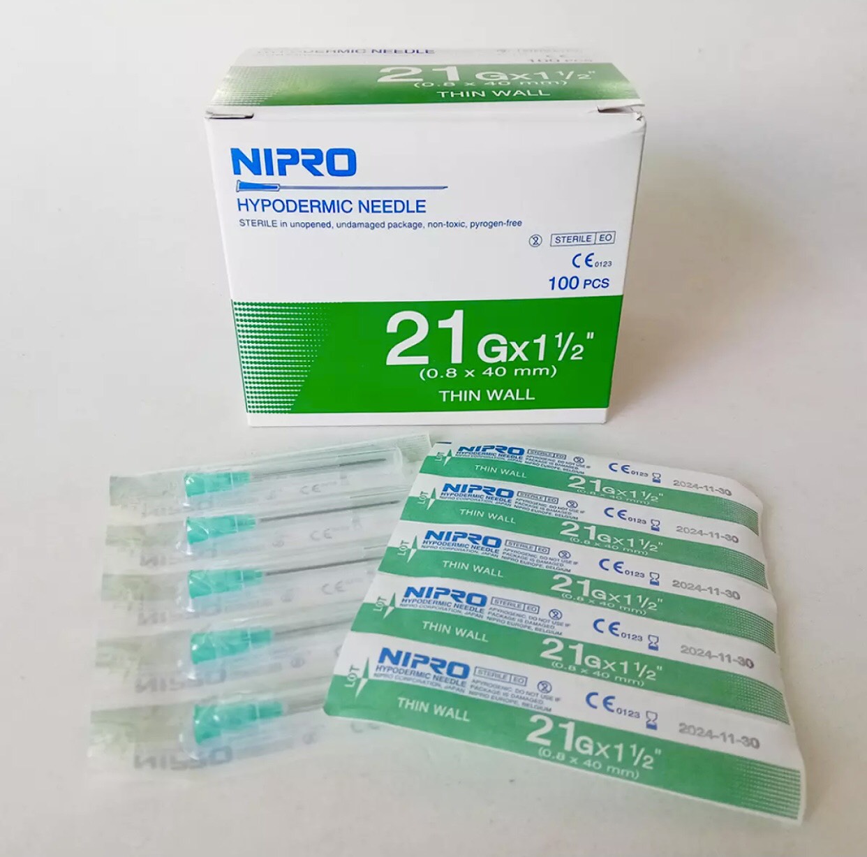 เข็มฉีดยา Nipro 21